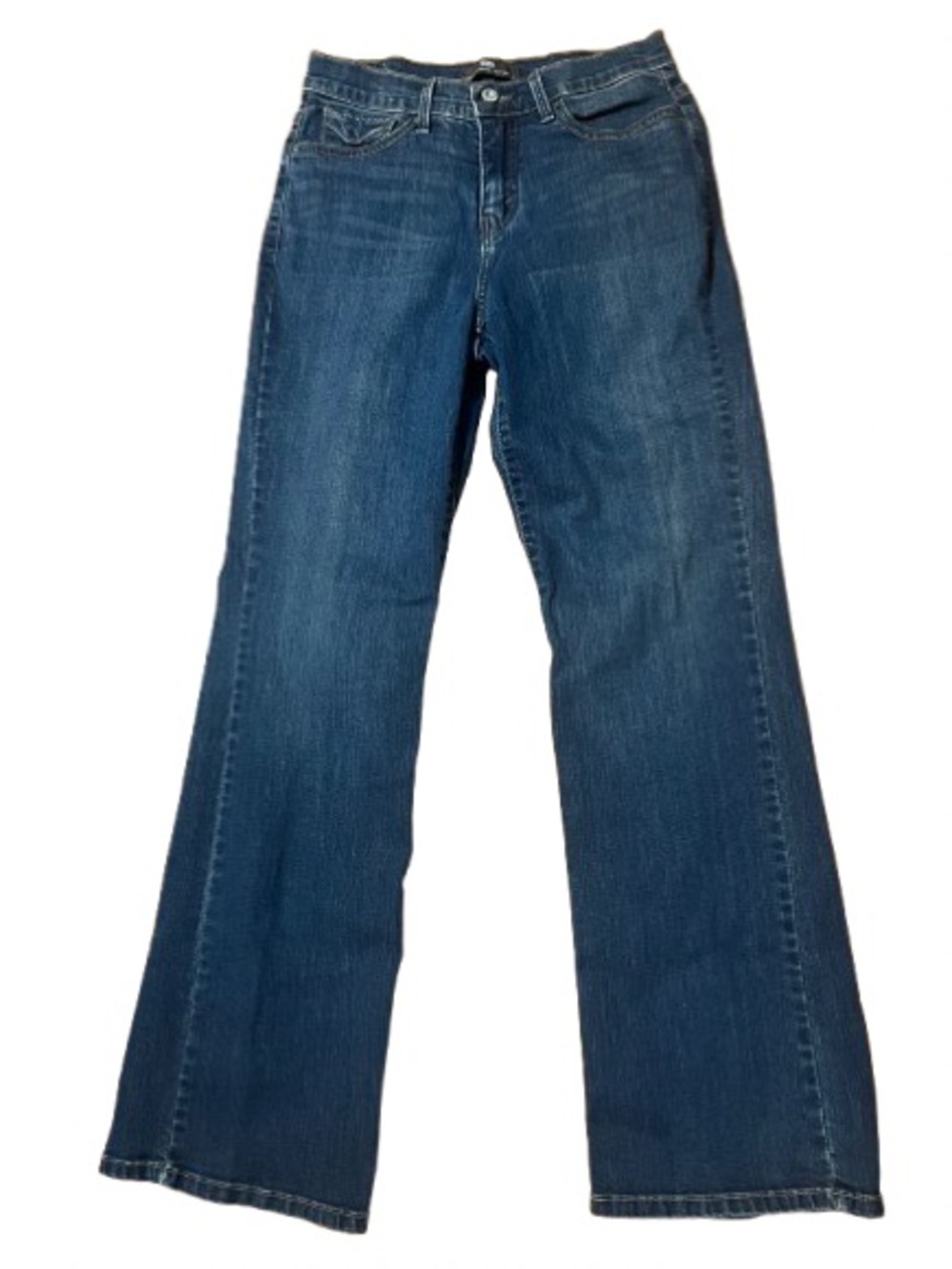 Levi’s 512 Bootcut Perfectly Slimming Women's Blue Denim Jeans Size 10